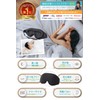 LINO PLAMET Eye Mask for Sleeping (Questionnaire for 1000 People,