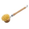 BÜMAG Kitchen Brush with Fibre-Natural Bristles – Plastic-free Alternative for