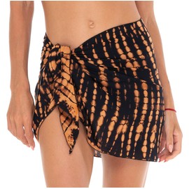 SHU-SHI Womens Bathing Suit Cover Up Sarong Pareo Bikini Beach Skirt Short Wrap