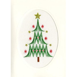 Bothy Threads Cross Stitch Kit - Christmas Card - Christmas Tree