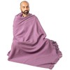 Om Shanti Crafts Meditation Shawl or Meditation Blanket, Wool Shawl