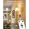 Rechargeable Light Bulbs LED Battery Backup Light Bulb with Remote