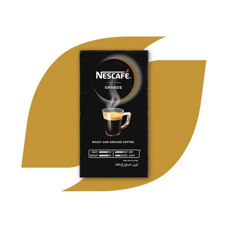 NESCAFÉ Grande Roast and Ground Filter Coffee 500g | Round-Bodied