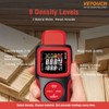 VETOUCH 2 in 1 Pin & Pinless Wood Moisture Meter,