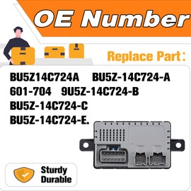 601-704 Seat Heater Control Module with Pigtail Kit Compatible with Ford Edge 2011-2018 Explorer 2011-2015 F-150 F-250 F-350 2011-2016 For Lincoln MKS MKZ MKT Repalce# 601-704 BU5Z14C724A