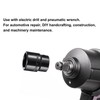 sourcing map 1/2" Drive 6 Point Pneumatic Socket 23mm Metric