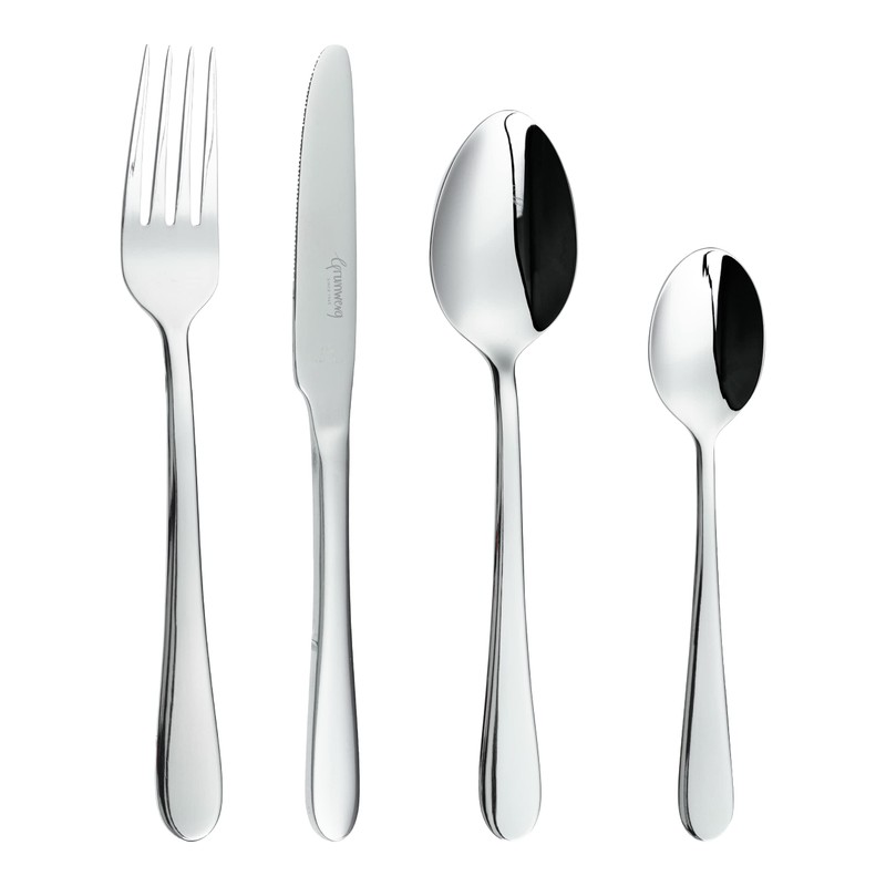 Grunwerg Windsor Buffet Forks Sporks BFWSR, 18/10 Stainless Steel, Set