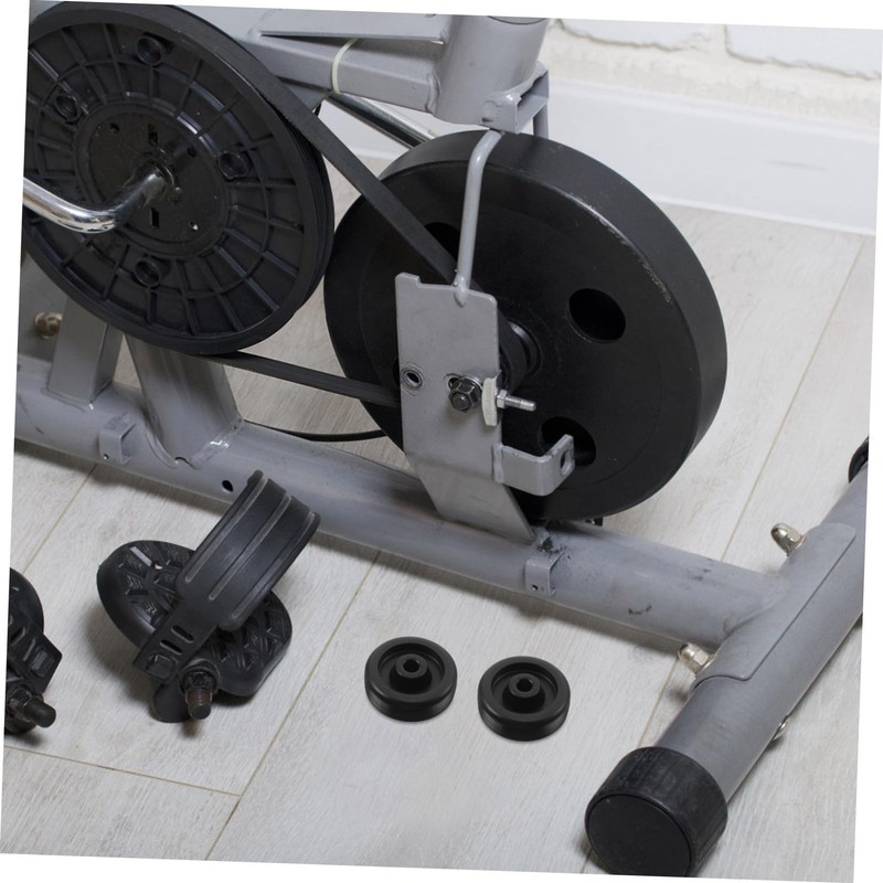 Ciieeo 4pcs Gym Replacement Pulley Wheels for Treadmill and Bike