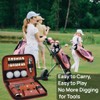 MTSBDM Golf Accessories Kit with Leather Case,Complete Golf Stuff Set