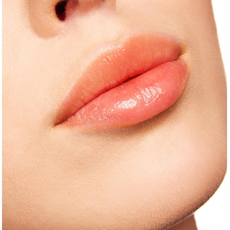 Brillo Labial Hidratante de Diseño Compacto Acabado Espejo, Fórmula Líquida