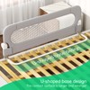 Folding Toddler Bed Rails for Crib,Baby Bed Rail Guard with