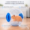 SEAFON Esfera para Hamster De 12 cm, Plástico Resistente a