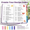 WEMATE Recipe Book to Write in Your Own Recipes, Hardcover