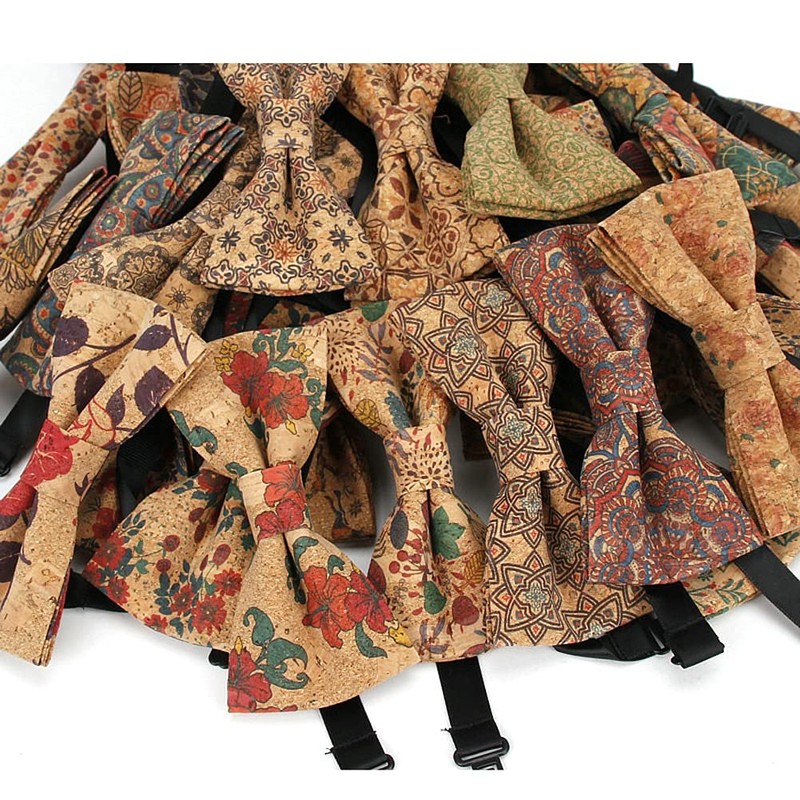 PHBSF Natural Oak Bark Cork Leather Fabric, 100cm*137cm, 0.5mm Thick,