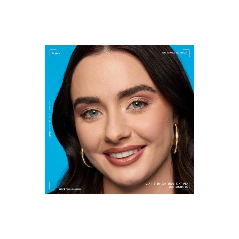 NYX Professional Makeup, Lift and Snatch, Plumín de cejas, Tono