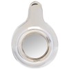 Merriway® BH01810 Victorian Covered Keyhole Escutcheon - Chrome Plated