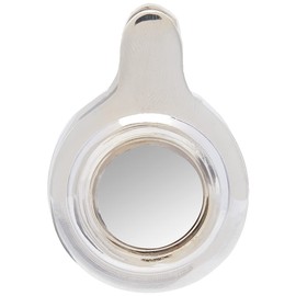 Merriway® BH01810 Victorian Covered Keyhole Escutcheon - Chrome Plated