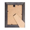 Rustic Wooden Picture Frames 4x6 - Set of 2-100% Natural