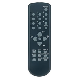 076E0RC011 Replacement Remote Control Fit for Sansui LCD TV HDLCD185W HDLCD1909 HDLCD1909A HDLCD1909B HDLCD19WB RT076E0RC011 076E0RC01 076E0RC011