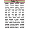 Months of the Year Planner Sticker | Libby and Lou