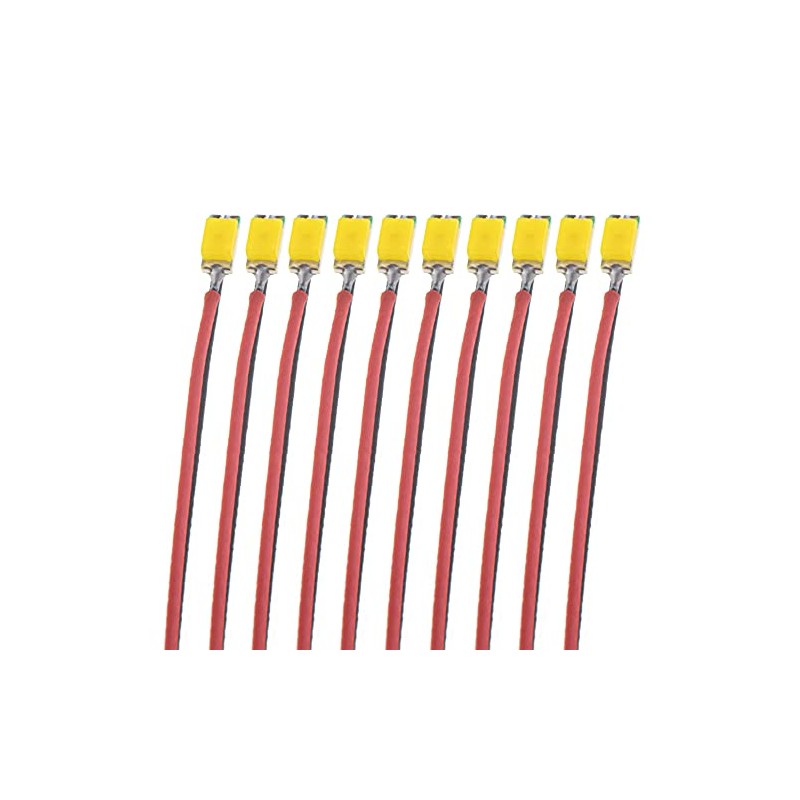 SeKi 0603 SMD LED Orange Pack of 10 Orange