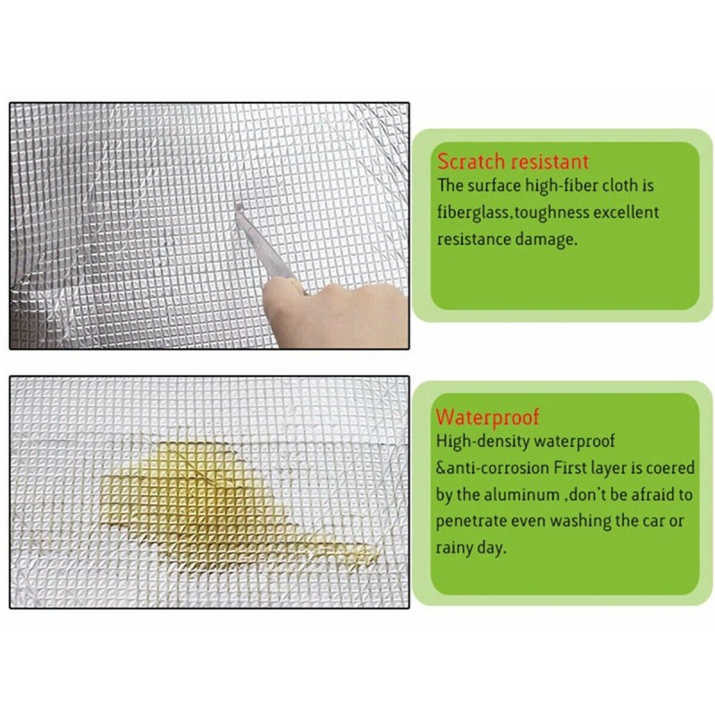 Car Insulation Self-Adhesive Fireproof Sound Deadener Heat Insulation Mat Car