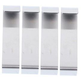 KONTONTY Stylish Over The Door Hooks 4pcs Cabinet Hooks for Hanging Siding Hangers for Outdoor Use
