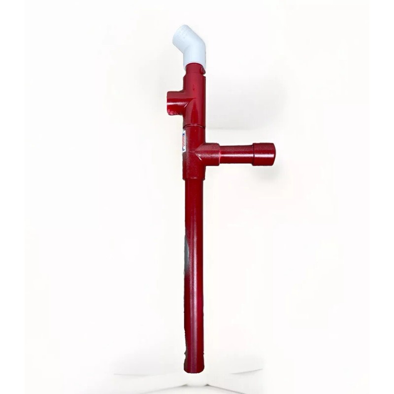 PVC Creations Marshmallow Shooter Red & Grey PVC Marshmallow Shoots
