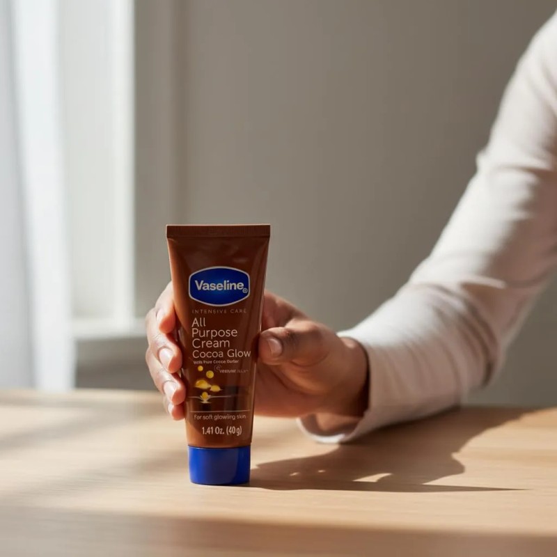 Crema Multiuso Vaseline Cocoa Glow 6 Tubos 40 G Cada