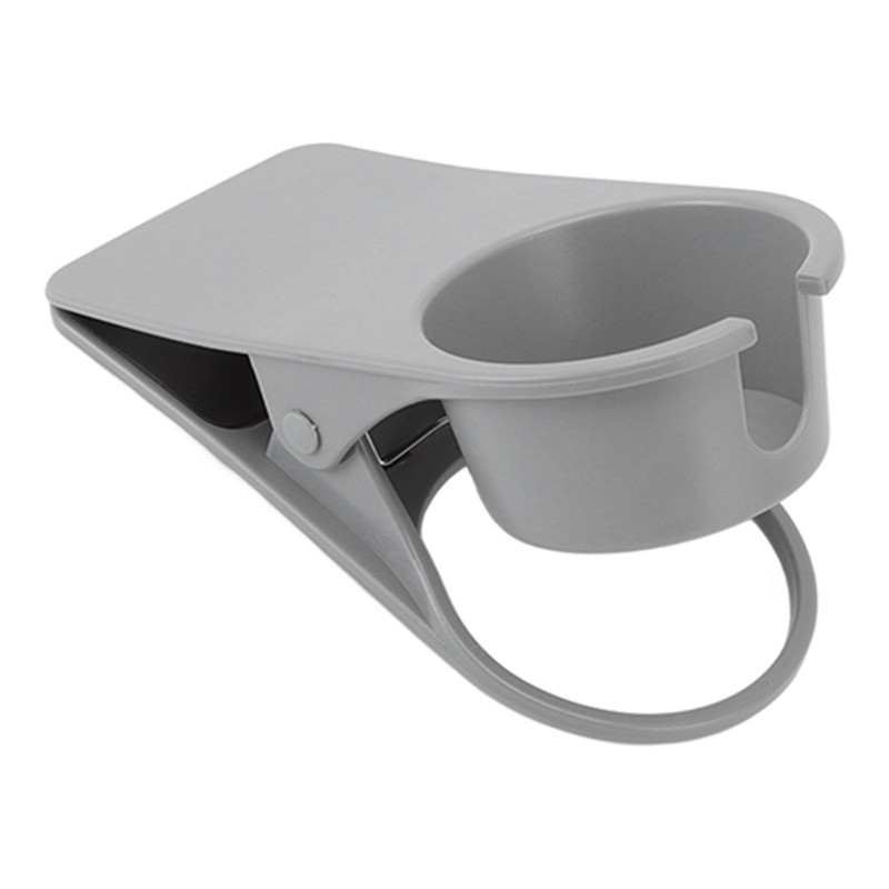 Cup Holder Clip Desk Side Glass Mug Bottle Clamp Stand