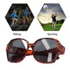 UV Protection Glasses Amber Anti Slip Lightweight Frame Polarized Sunglasses