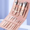 12 in 1 Manicure Set Nail Clippers Stainless Steel for