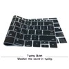 HRH Korean Language Silicone Keyboard Cover Skin for MacBook Pro
