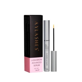 AYLASHES - DIY Eyelashes & Eyebrow Serum | Strengthens Hair Roots | Stimulates Growth | Oil-Free | Dermatologically Tested
