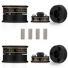 Monosaudio 4Pcs Insulator Speaker Audio Insulator with 4 Stainless Steel