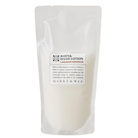 Marks & Web Herbal Body & Hand Lotion Refill, 8.1 fl oz (230 ml), Lavender/Geranium