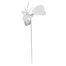 360 Degree Rotation Swivel Weathervane Stainless Steel Windmill Weather Vane for Outdoor Yard