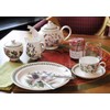 Portmeirion 60750 Botanic Garden - 2pt Teapot (Romantic Shape), White