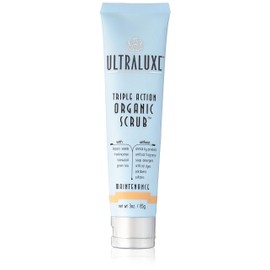 ULTRALUXE SKIN CARE Triple Action Organic Scrub, Maintenance, 3 oz
