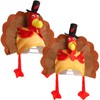 Fancy Land 2 Pcs Thanksgiving Turkey Hats Turkey Head Costume