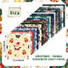 24 Sheets Christmas Themed Scrapbook Paper, 6x6'' Xmas Craft Paper