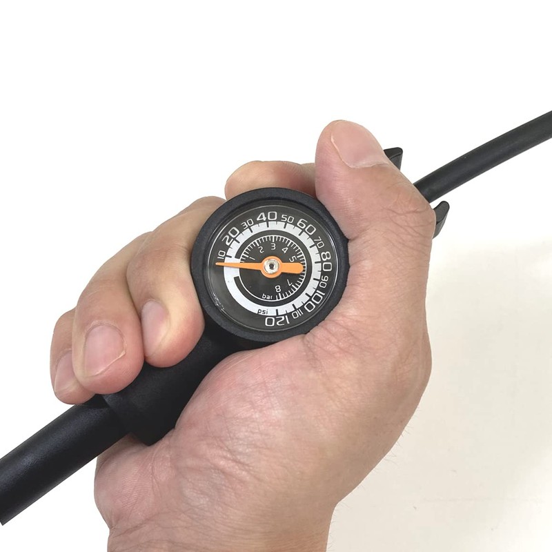 Force GP871 Bicycle Air Pump Frame Pump with Hose, Black