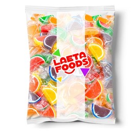 Fruit Slices Jelly Candy | 2.5 Pound Bag - Approx. 70 Count | Assorted Flavors, Old Fashioned, Individually Wrapped