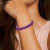 Amethyst Bracelet for Women Natural Gemstone Bracelet 8mm (A: amethyst