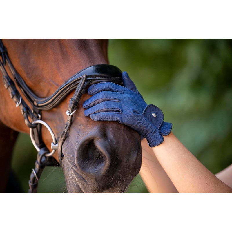 Roeckl Sports equestrian gloves ROECK-GRIP LITE, summer riding glove, black