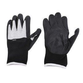 Fockety Electric Insulated Gloves, Flame Retardant 400V High Voltage Safety Work Gloves, Non-Slip Rubber Electrician Gloves, Tension Gloves (Black)