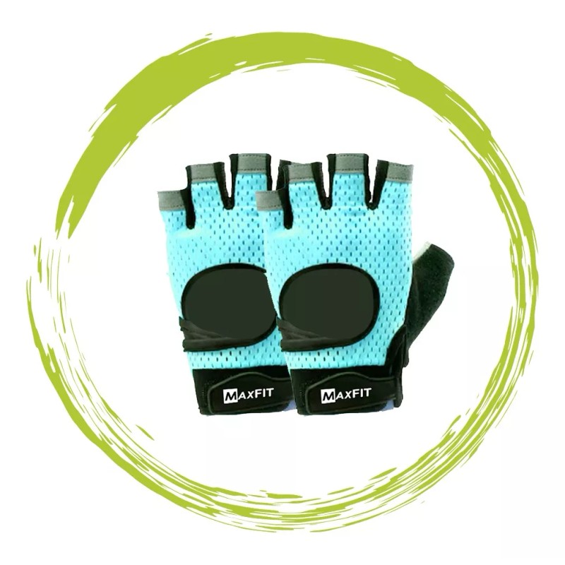 Maxfit Guantes Dryfit, Gym Pesas Crossfit Gimnasio Maxfit St003