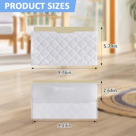 10-Pack Disposable Mop Pad Refills,VACMOP Mop Pad Replacement for Shark VM250/VC255 Models | Heavy Absorbency Vacuum Pads for Tile & Hardwood