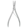 HARFINGTON Hair Extension Pliers 7" Stainless Steel Flat Hair Extension