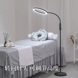 LED 스탠드 조명 링라이트 반영구조명 [NationalAAAEyeProtection18W블랙+터치디밍컬러+리모] LED Stand Light Ring Light Semi-Permanent Lighting [NationalAAAEyeProtection18W Black + Touch Dimming Color + Remote]